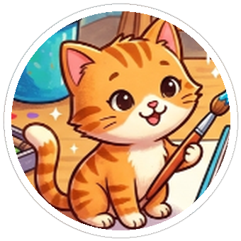 Artist Kitten
