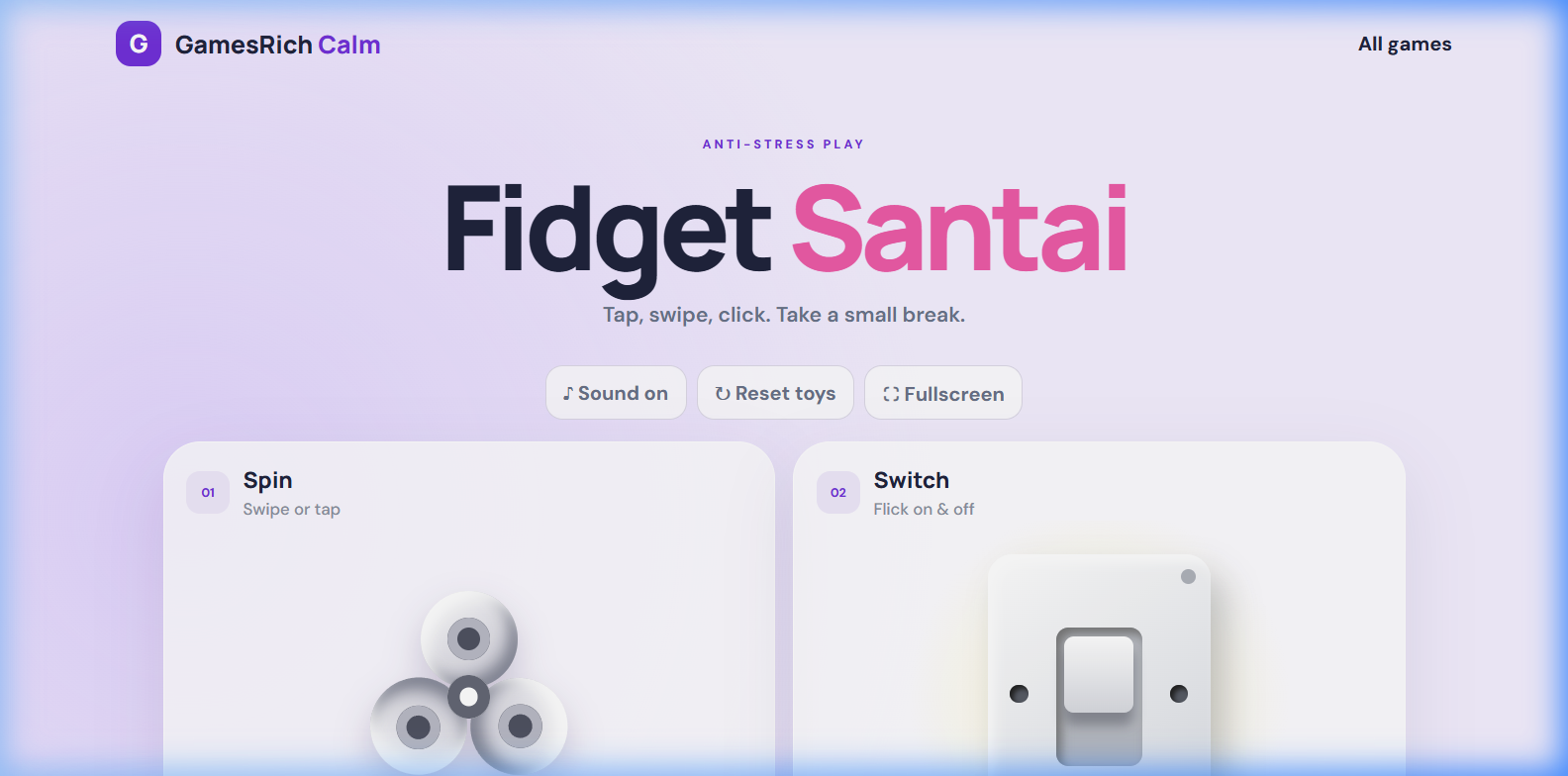 Fidget Santai cover art